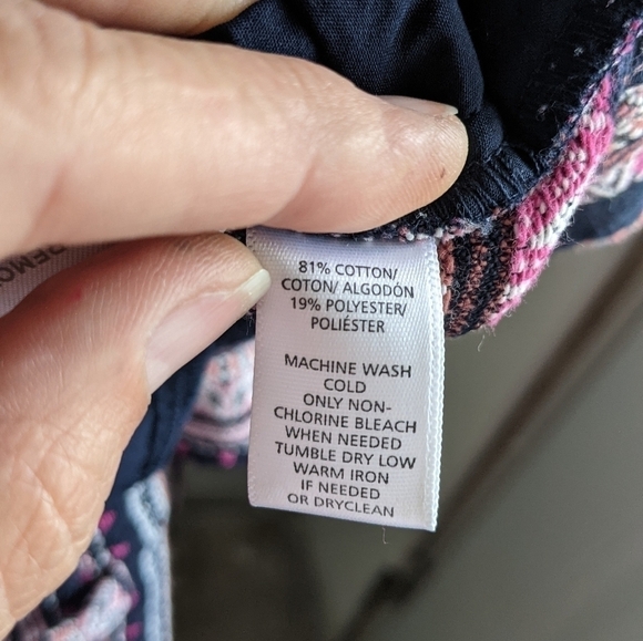 Loft Boho Cotton Tapestry Striped Shorts 14 - Picture 7 of 11